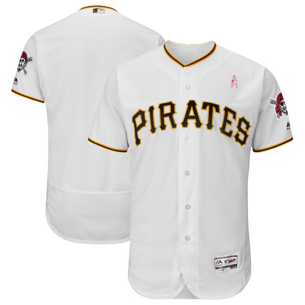 Men Pittsburgh Pirates Blank White Mothers Edition MLB Jerseys->women mlb jersey->Women Jersey